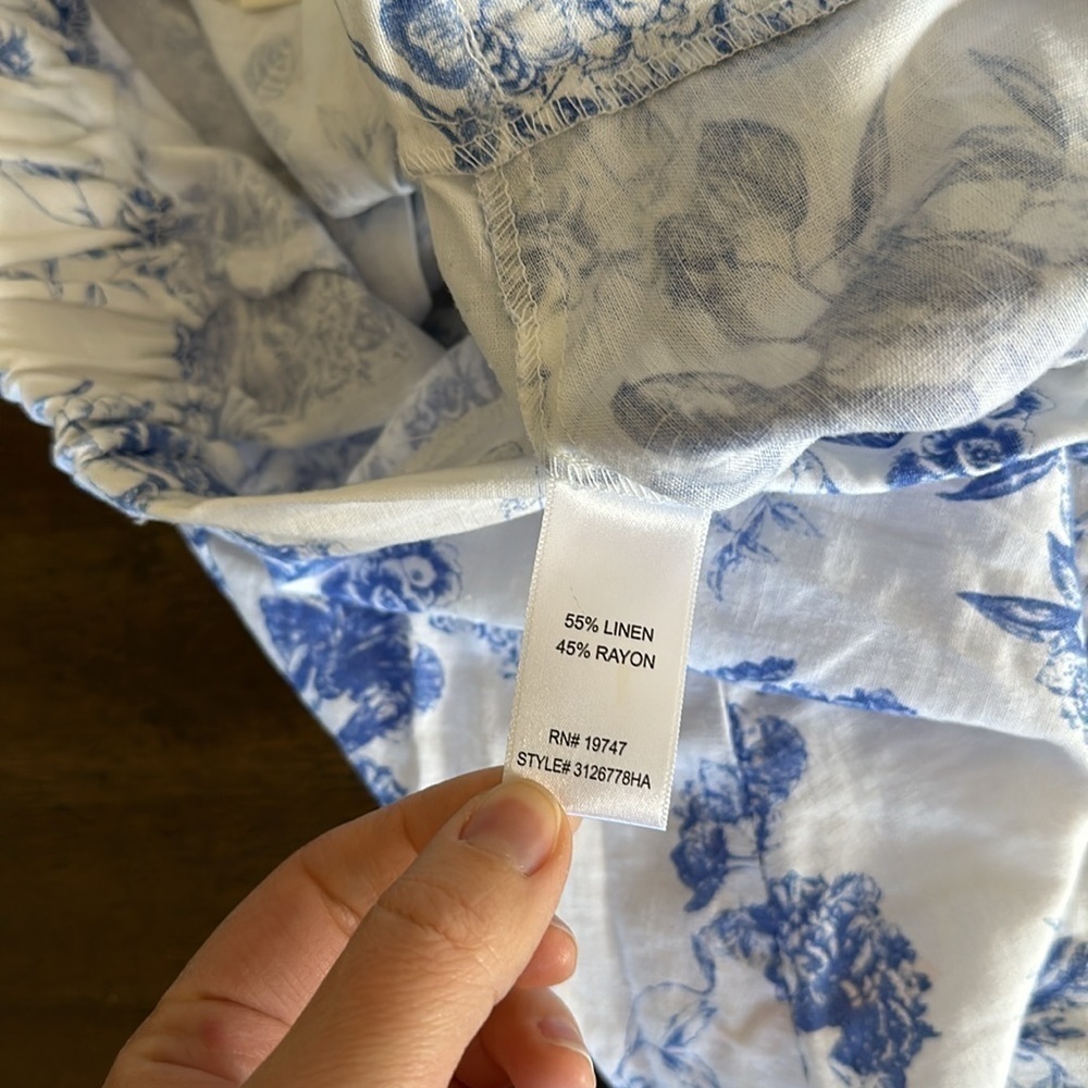 Land n Sea midi skirt with ruffle small or medium - Picture 4 of 6